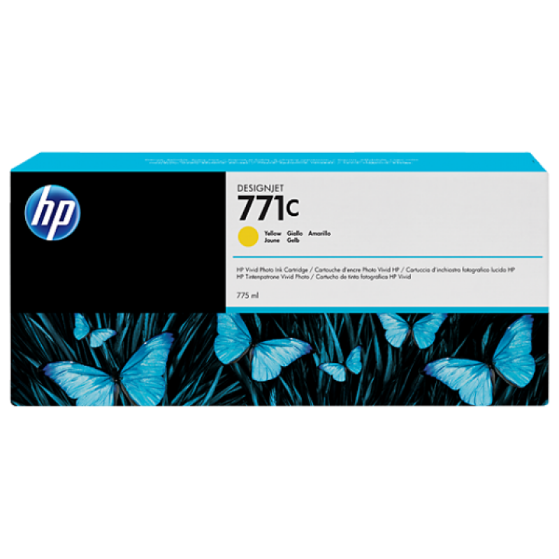 HP B6Y10A Patron Yellow 775ml No.771 (Eredeti)