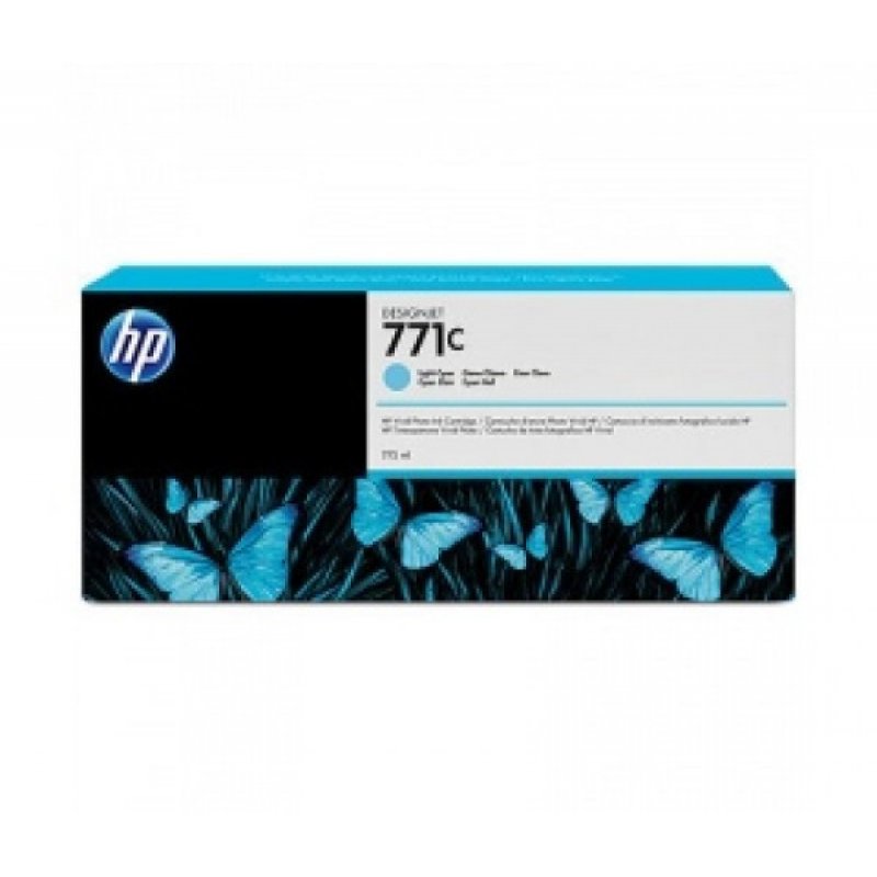 HP B6Y12A Patron Li Cyan 775ml No.771 (Eredeti)
