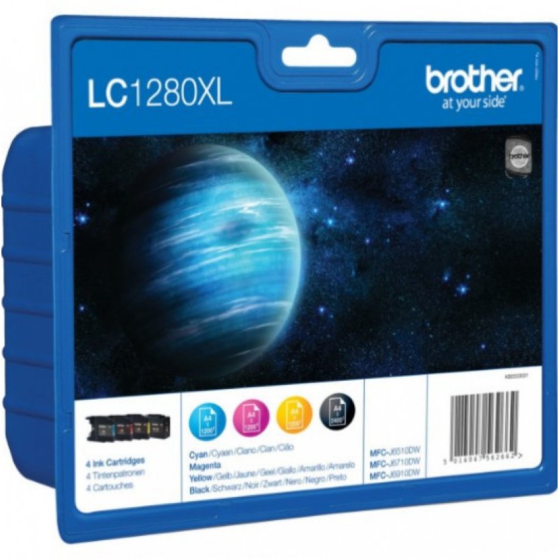 Brother LC1280XLBKCMY tinta csomag