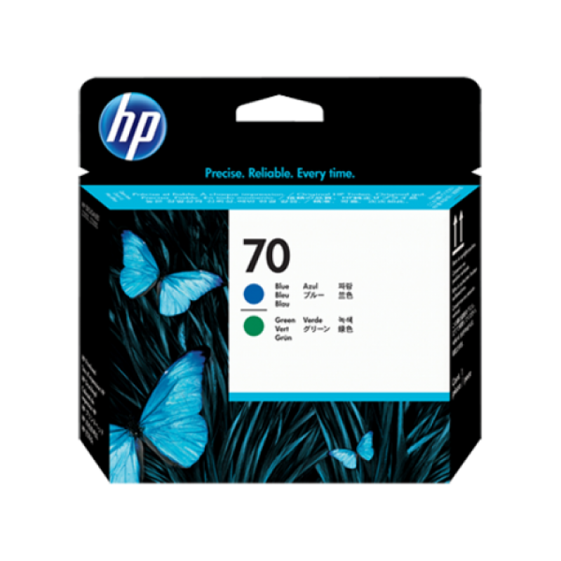 HP C9408A Phead Blue/Green No.70 (Eredeti)