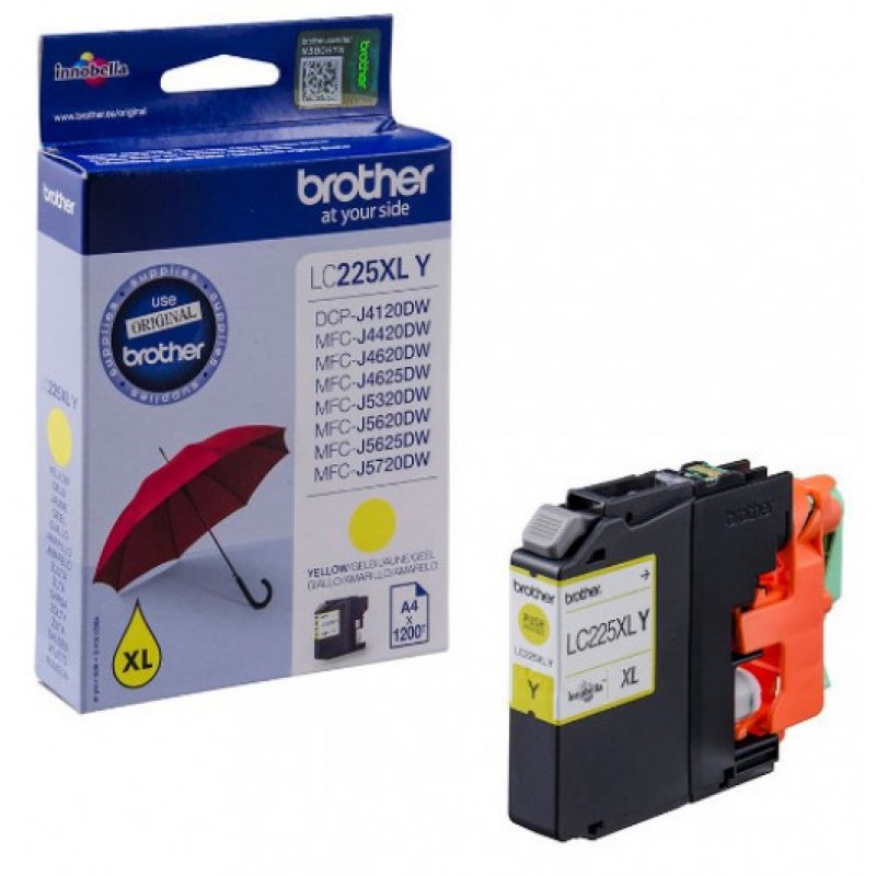 Brother LC225XLY tintapatron