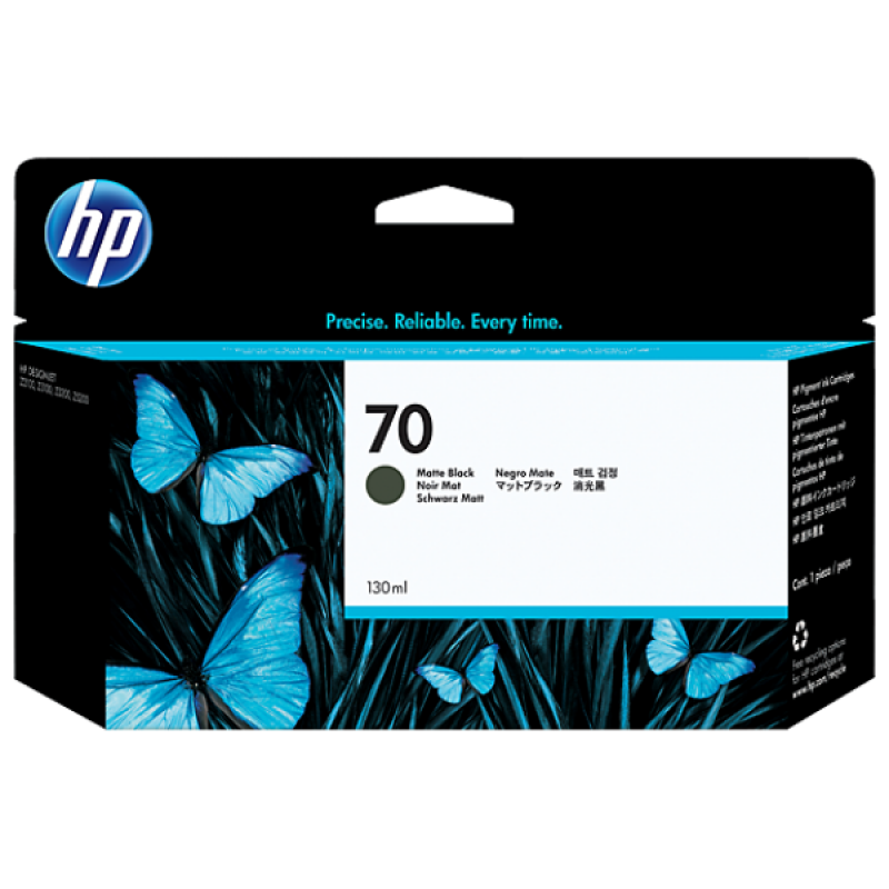 HP C9448A Patron Matt Black 130ml No.70 (Eredeti)