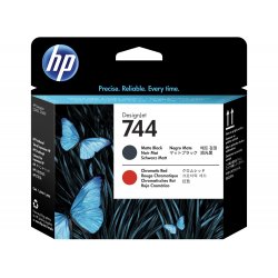 HP F9J88A 744 Pr.head M.Bk&Red (Eredeti)