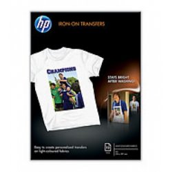 HP A/4 Vasalható Papír 12lap 170g (Eredeti)