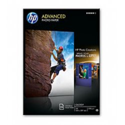 HP A/4 Fényes Fotópapír 25lap 250g (Eredeti)