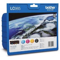 Brother LC985BKCMY tintapatron csomag