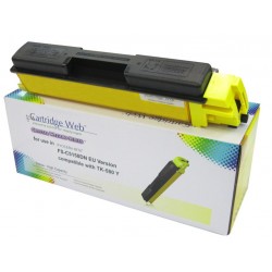 KYOCERA TK580 Toner Yellow CHIPPES CartridgeWeb (utángyártott)