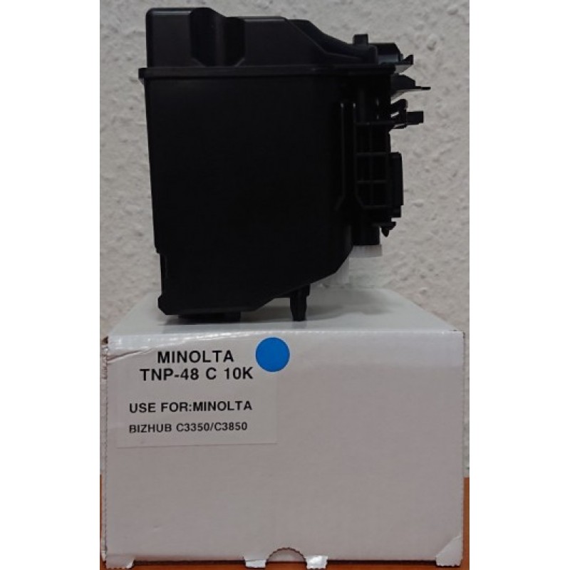 Utángyártott MINOLTA C3350/3850 Toner Cyan TNP48C ECOPIXEL