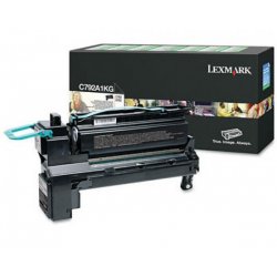 Lexmark C792/X792 Return Toner Black 6K (Eredeti) C792A1KG